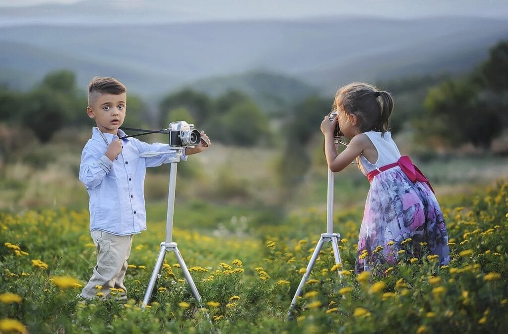 children with camera future